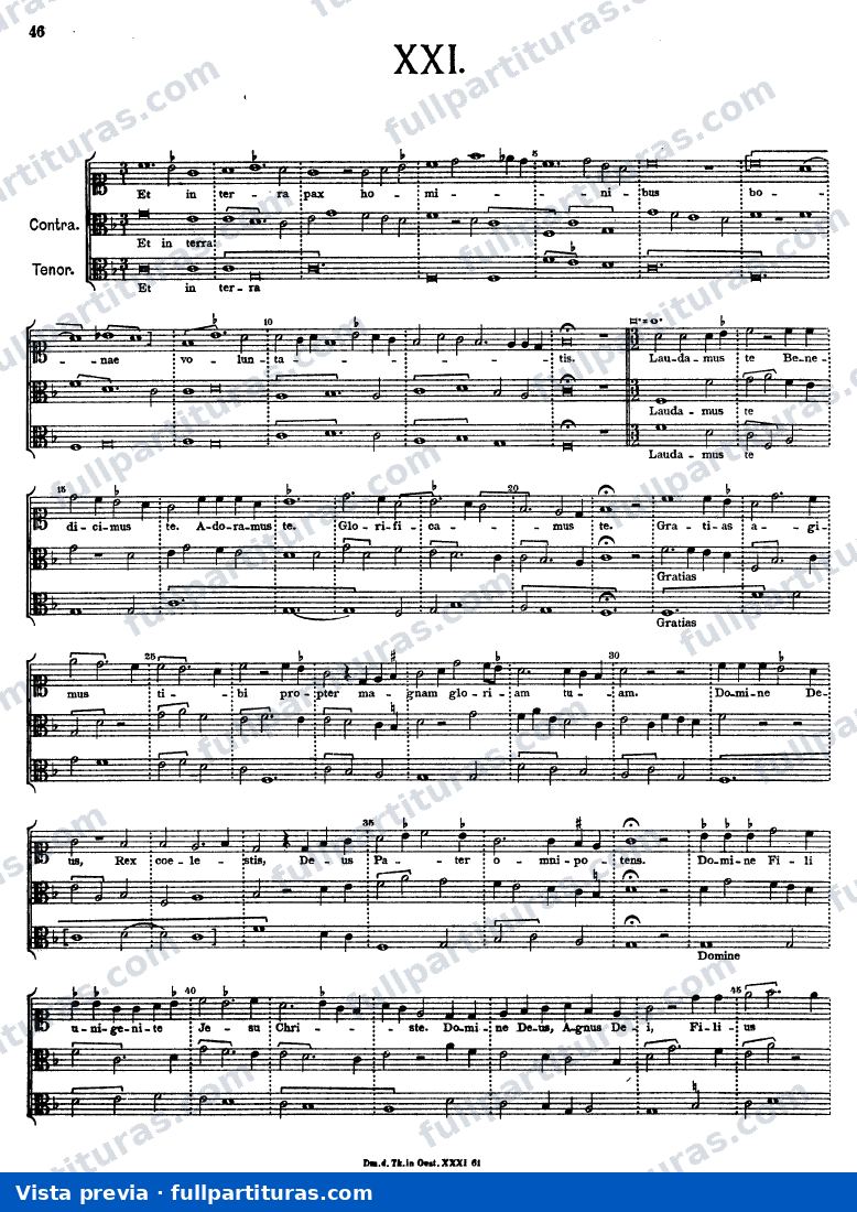Gloria (Soprano, 2 alto) — preview