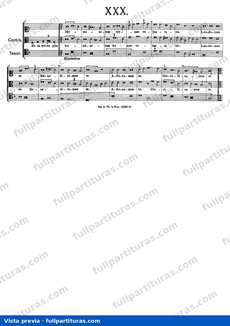 Gloria (Soprano, alto, tenor) — preview