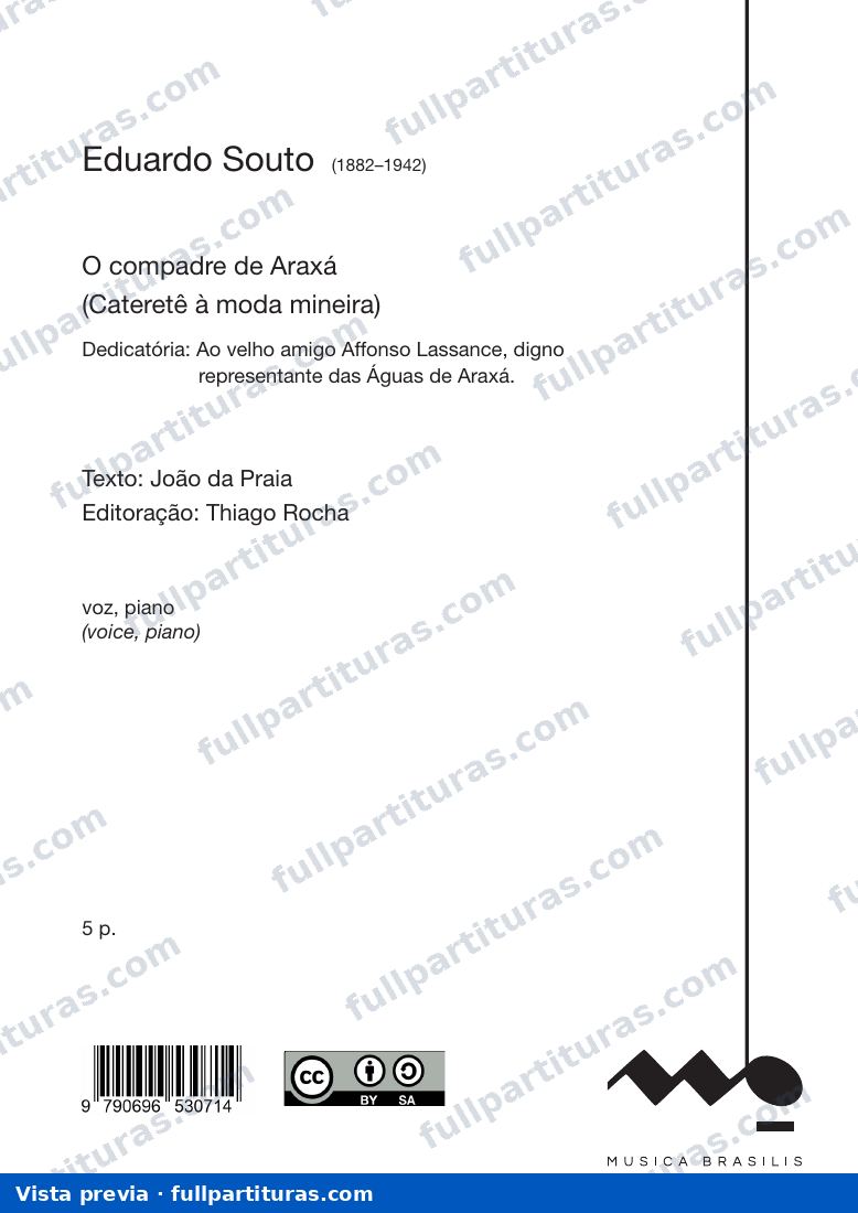 O Compadre De Araxa — preview