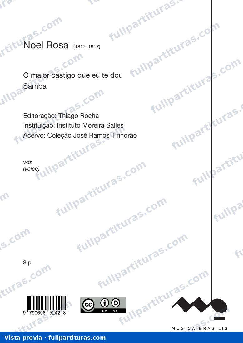 O maior castigo que eu te dou — preview
