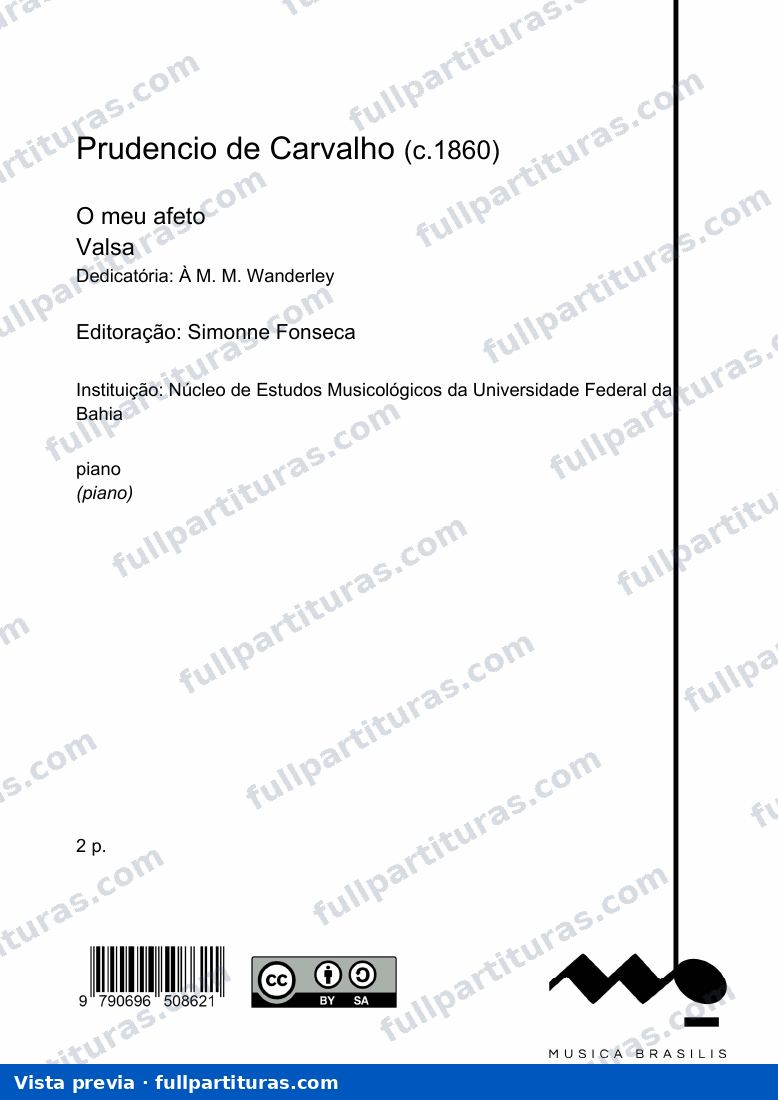 O meu afeto — preview