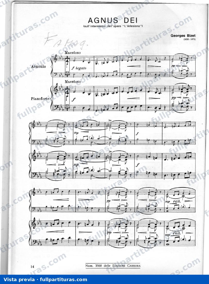 Agnus Dei — preview