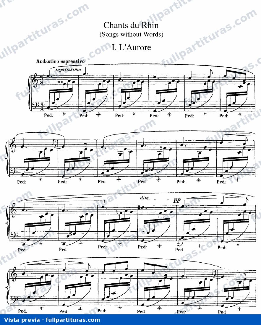 Chants_du_Rhin - L'Aurore — preview