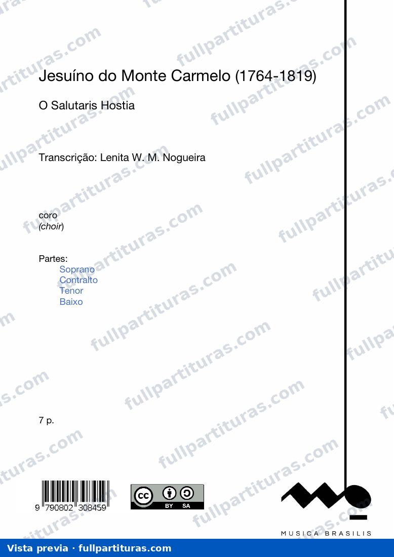O salutaris hostia — preview
