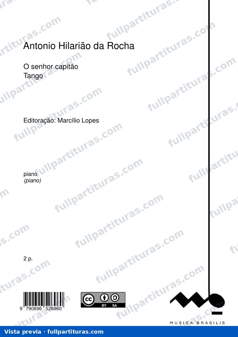 O senhor capitão — preview