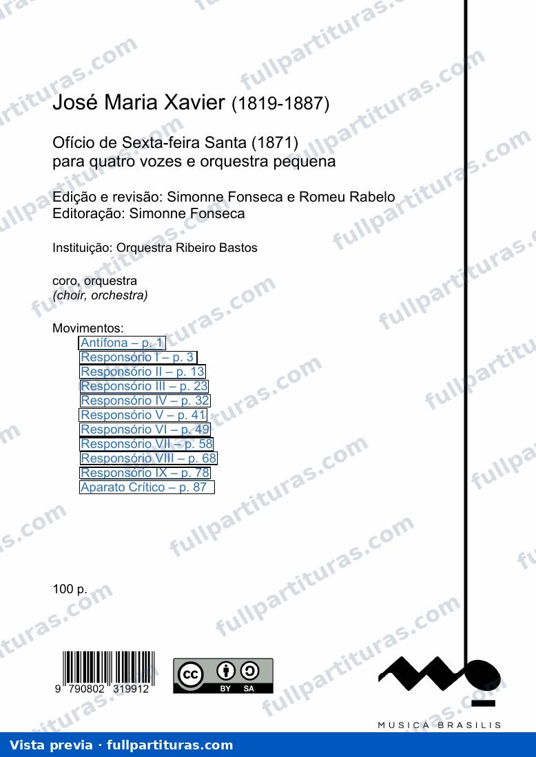 Oficio De Sexta Feira Santa — preview