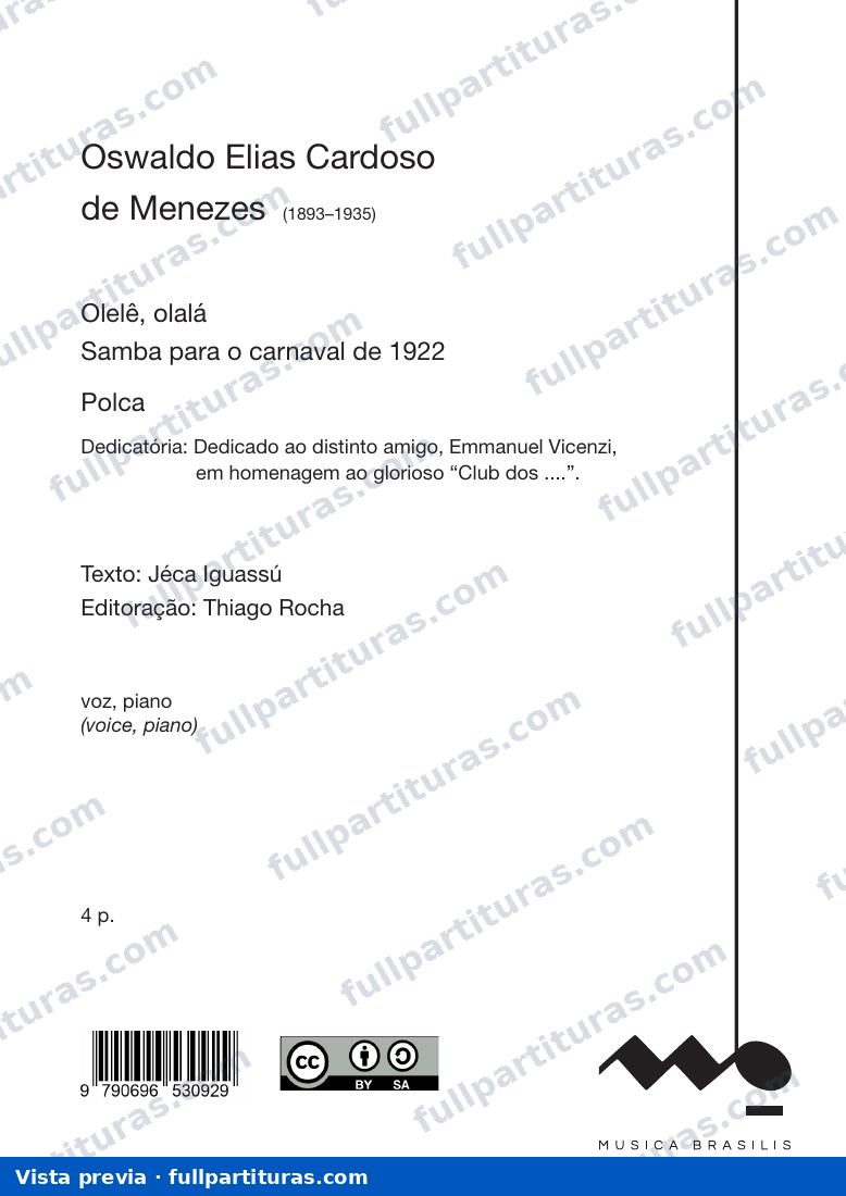 Olelê, olalá — vista previa