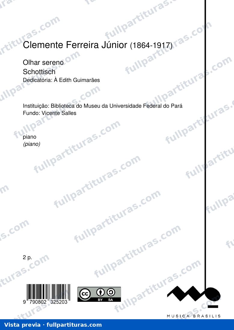 Olhar sereno — vista previa