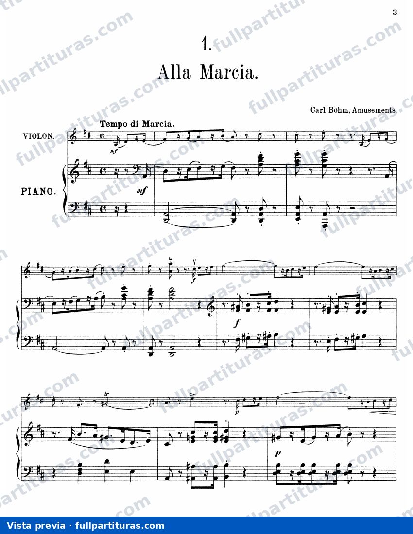 Amusements: Alla marcia — preview