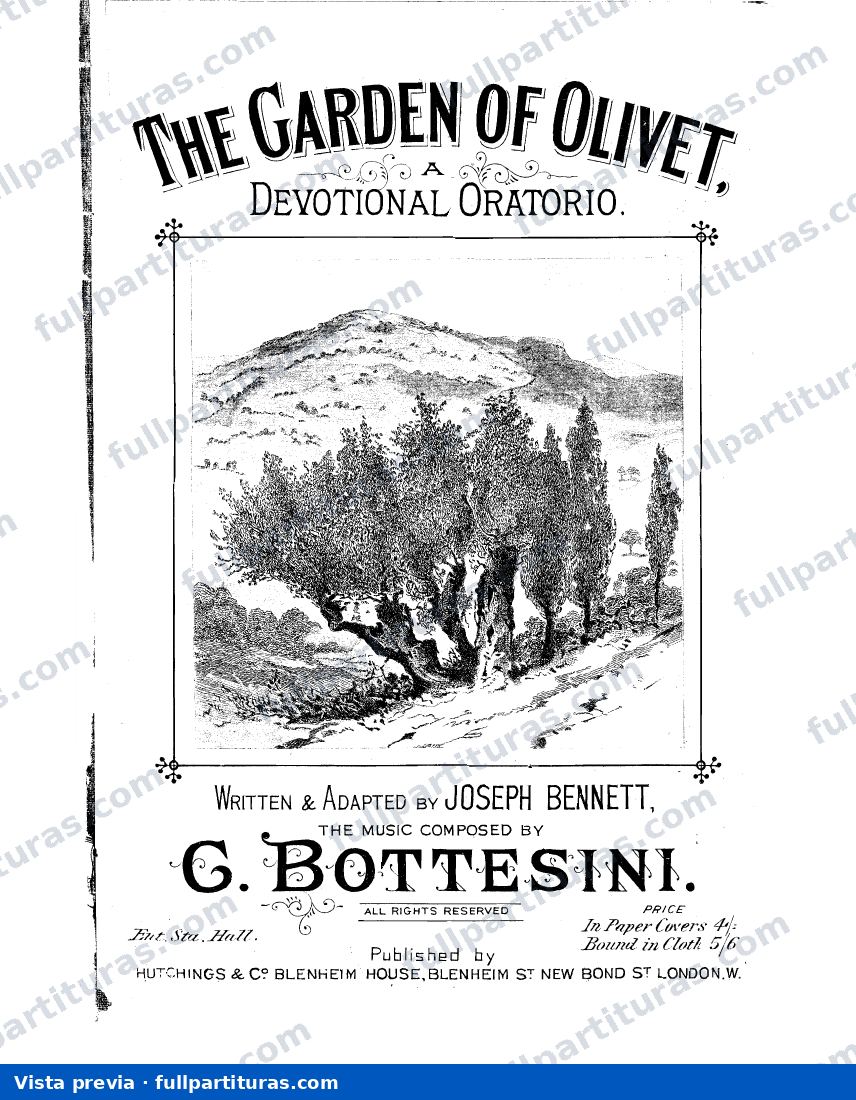 Tercer Libro: EL jardín de los Olivos — preview