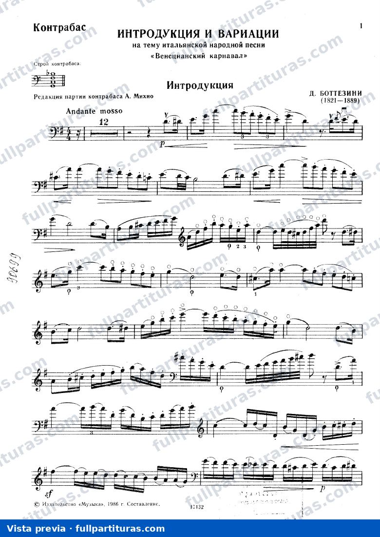 parte del contrabajo — preview