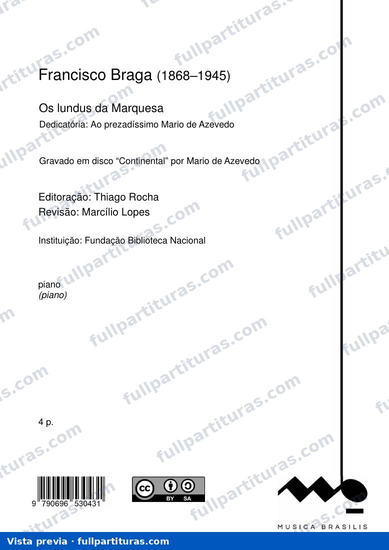 Os Lundus Da Marquesa — preview