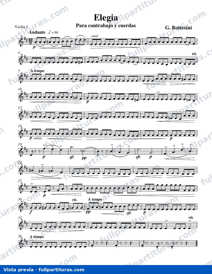 Violín I — preview