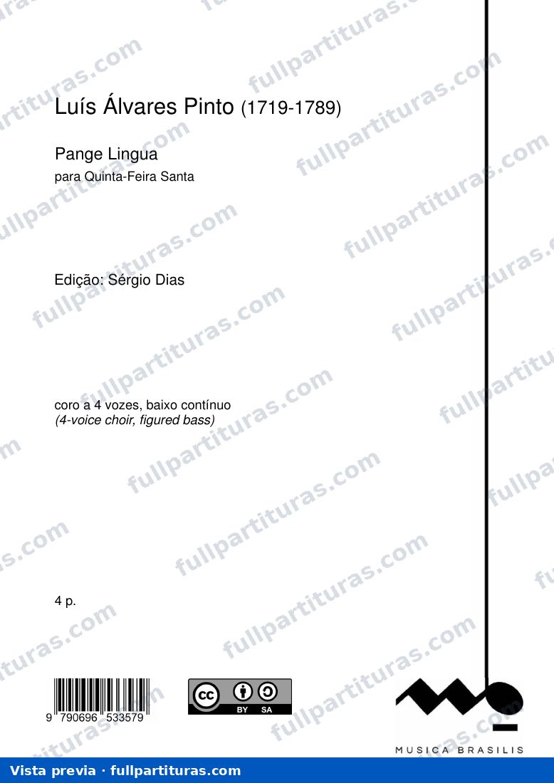 Pange Lingua — preview