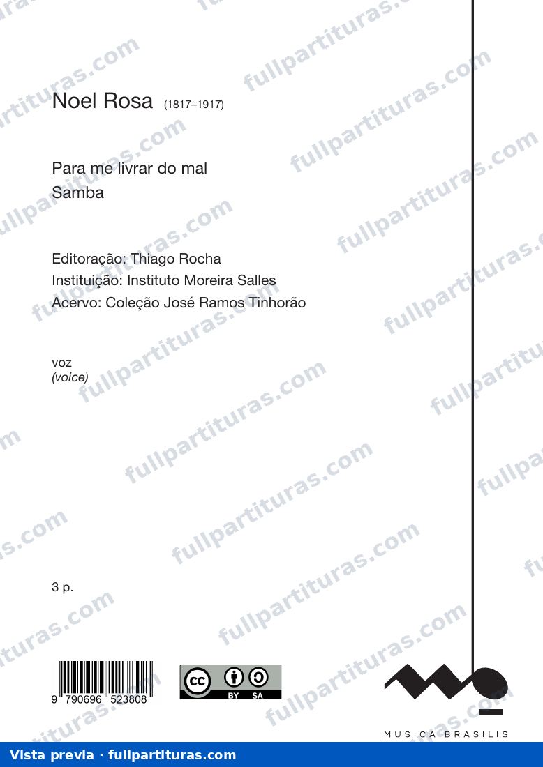Para me livrar do mal — preview