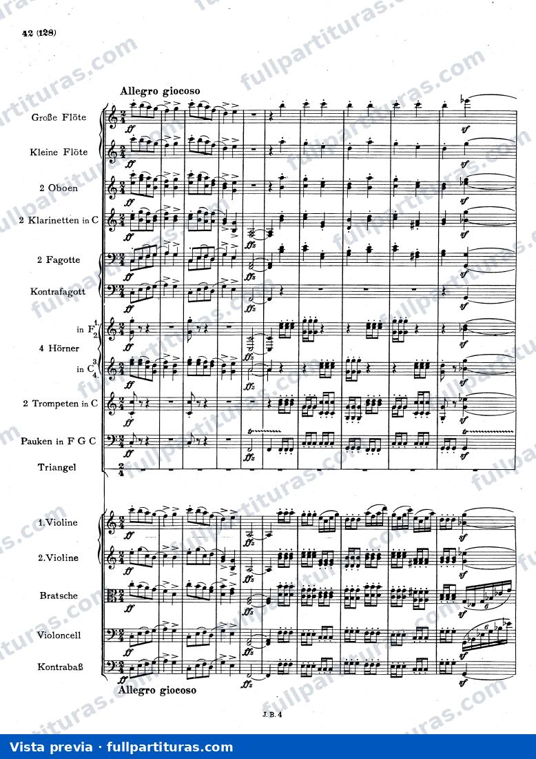 3º Allegro giocoso — preview