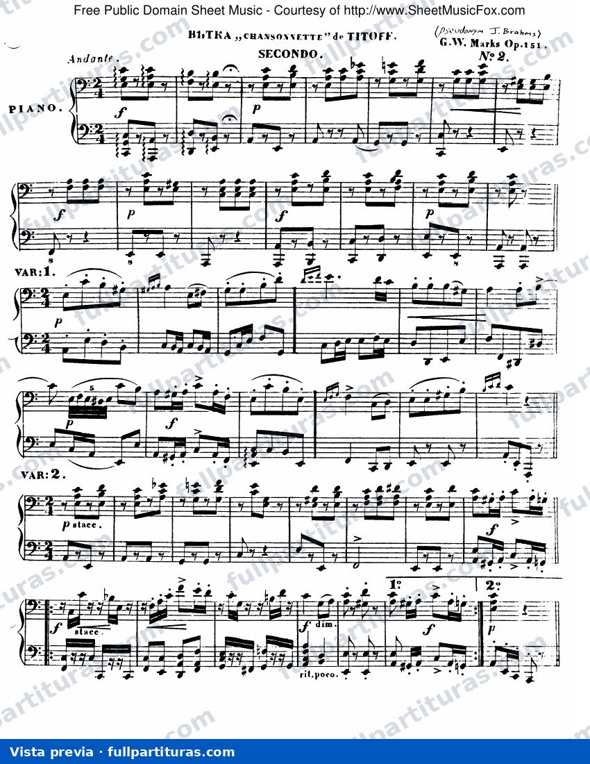 2. Chansonette de Titoff — preview