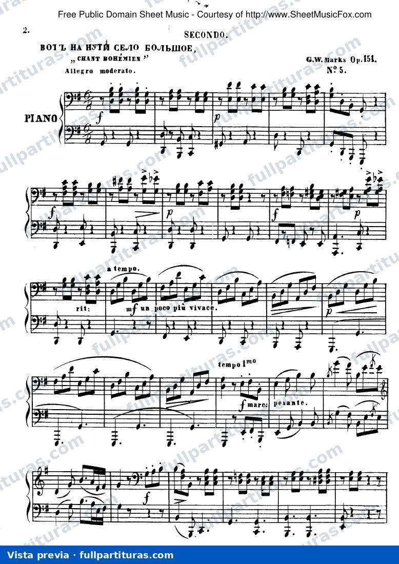 3. Romance de Warlamoff: 5. Chant Bohémien — preview