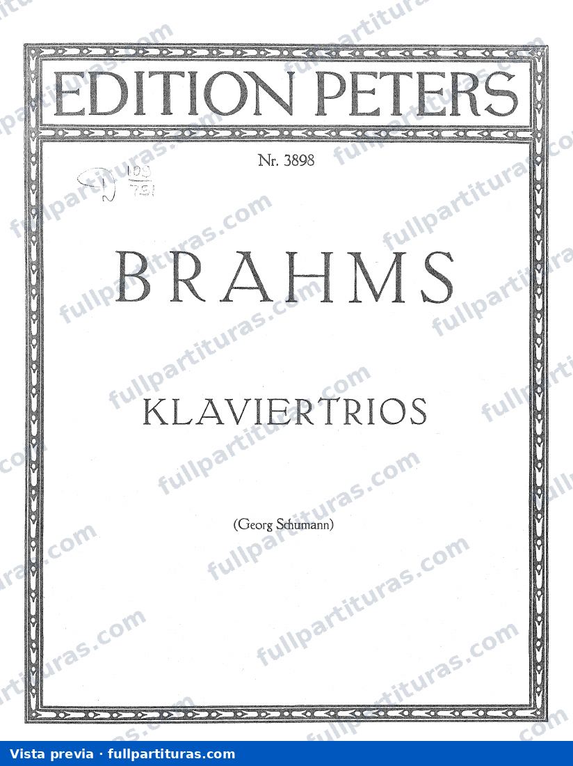 Trío opus 8 nº1 — preview