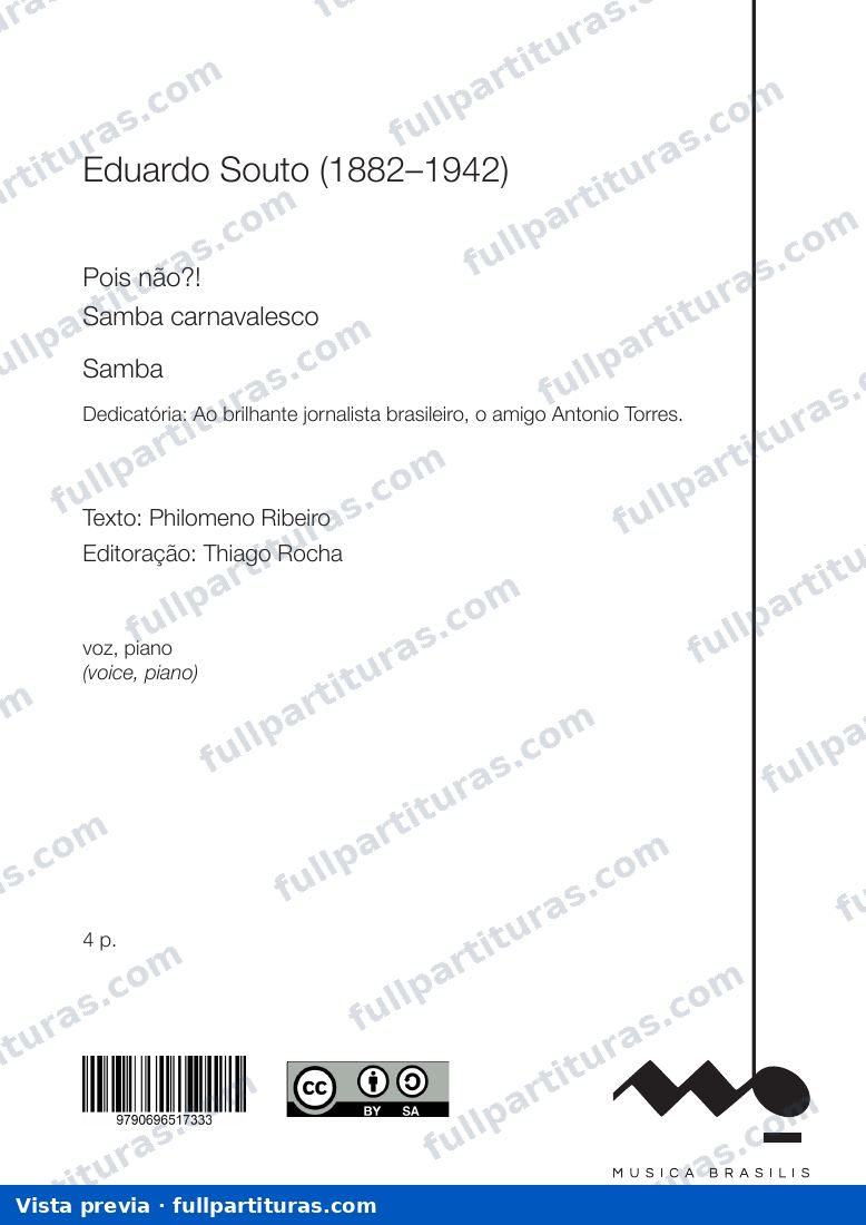 Pois não?! — preview
