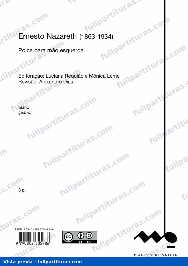 Polca para mão esquerda — preview