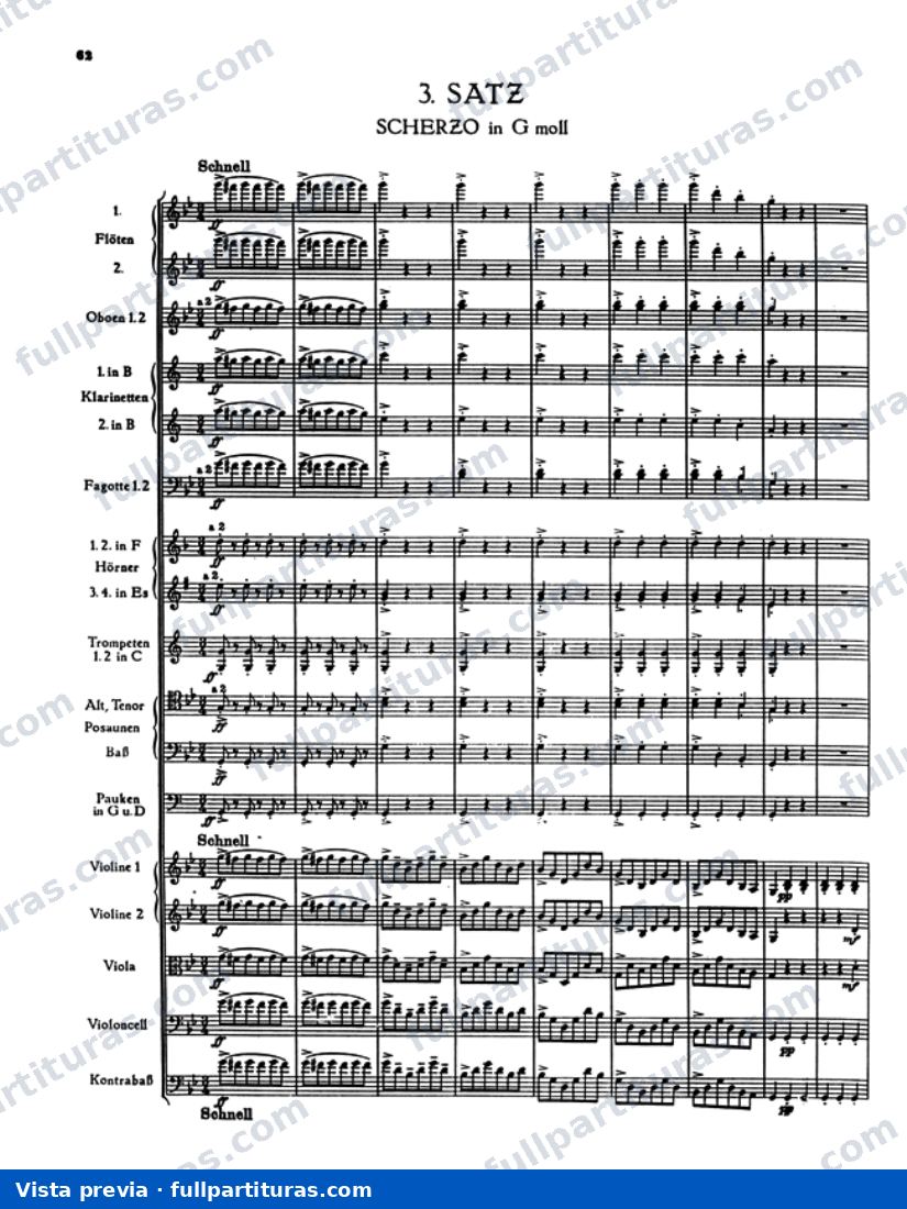 3º Movimiento - Scherzo - Trio — preview