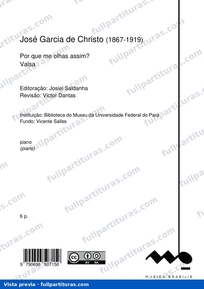 Por que me olhas assim? — preview
