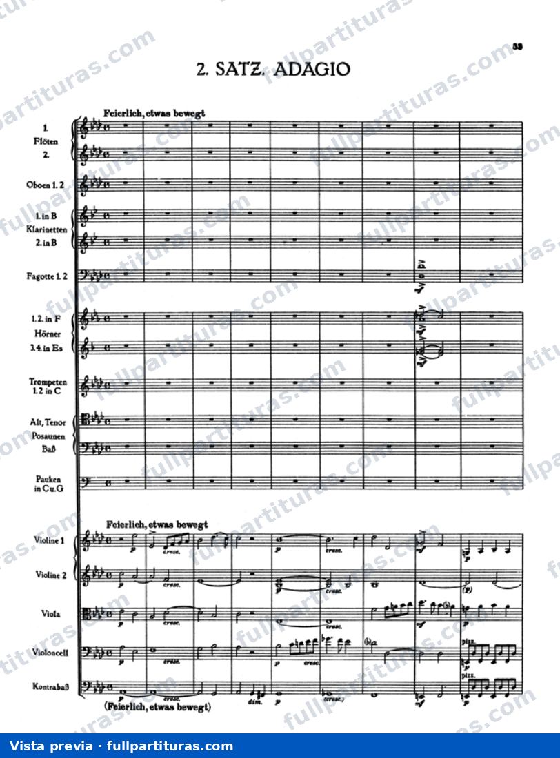 Sinfonía No. 2 en C Minor: 2º Movimiento - Adagio — preview
