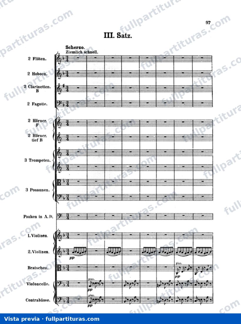 3º Movimiento - Scherzo - Trio — preview