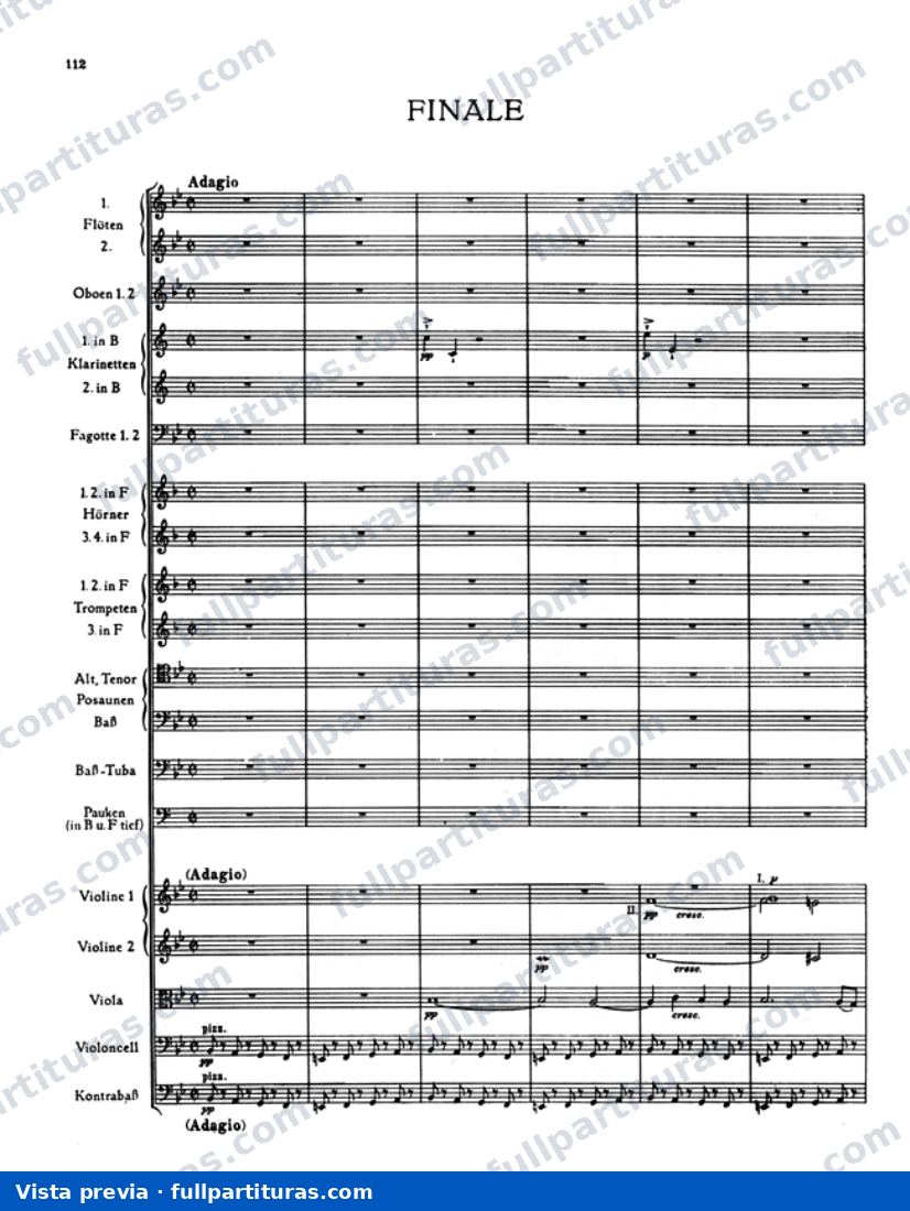 Sinfonía No. 5 en Bb Major: 4º Movimiento - Finale — preview