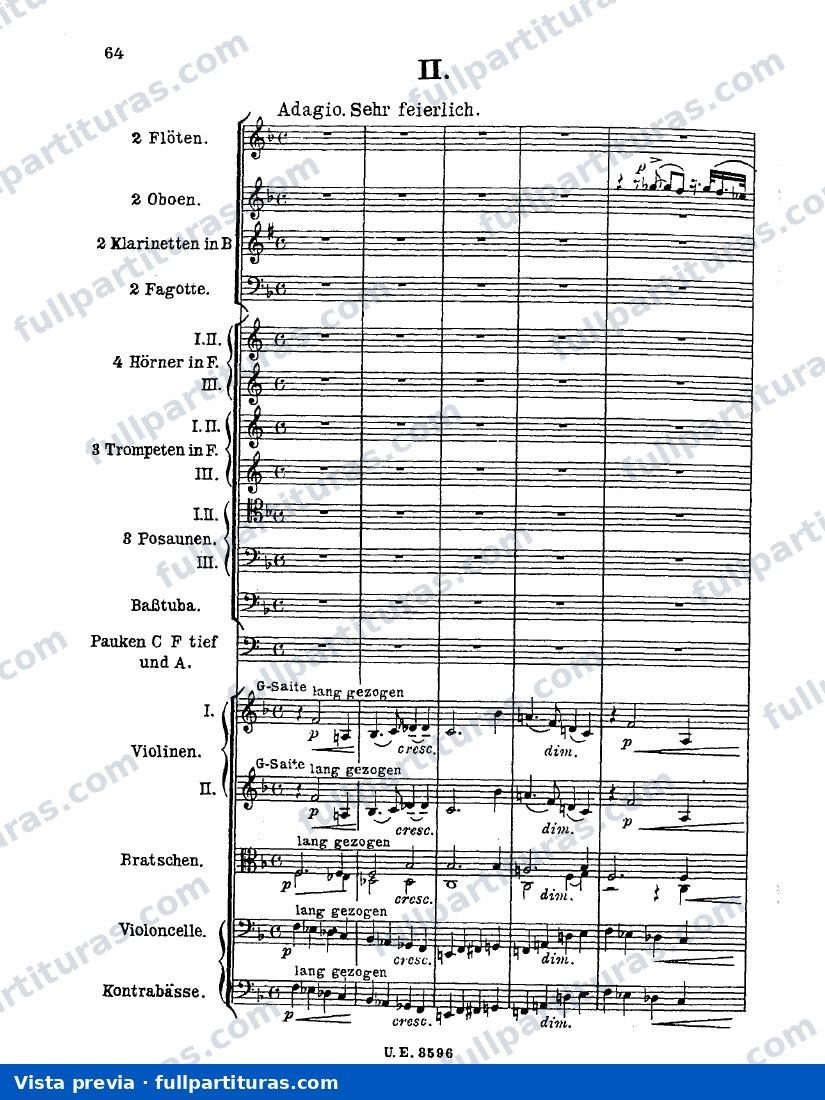 Sinfonía Nº 6 en A Mayor: 2º Movimiento - Adagio — preview