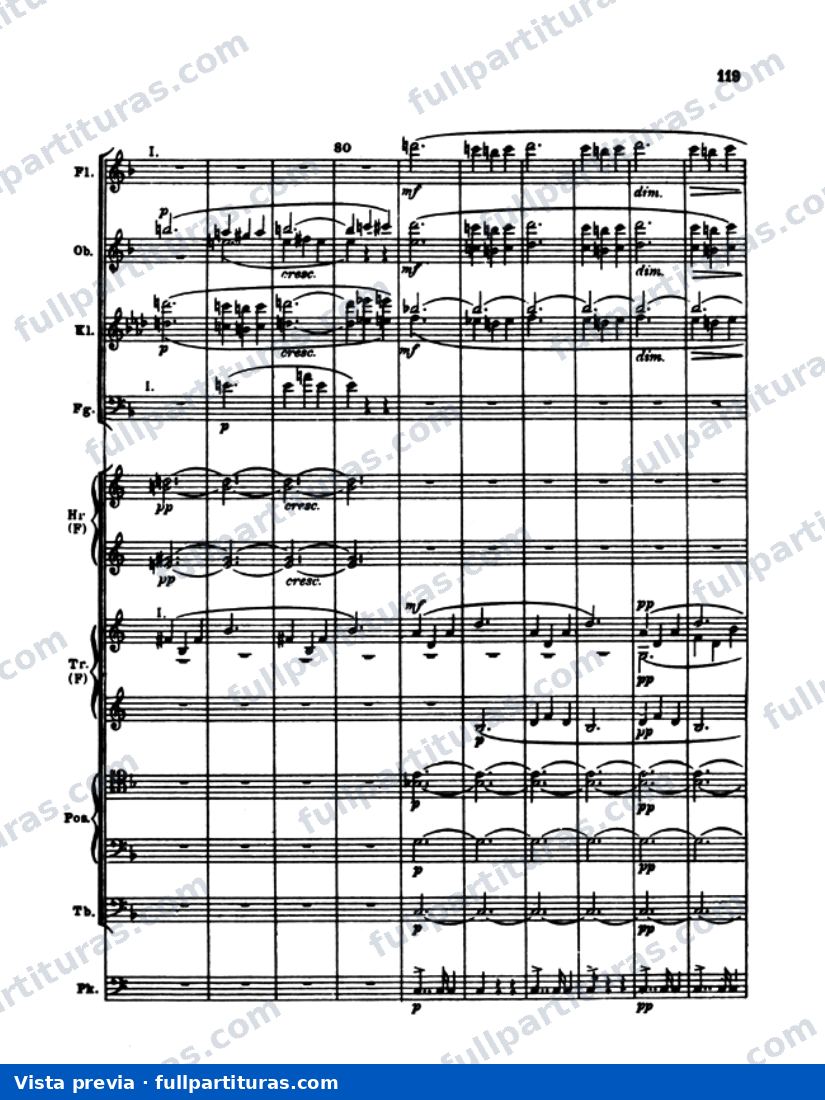 Sinfonía No. 7 en E Major: Movimiento III - Scherzo - Trio — preview