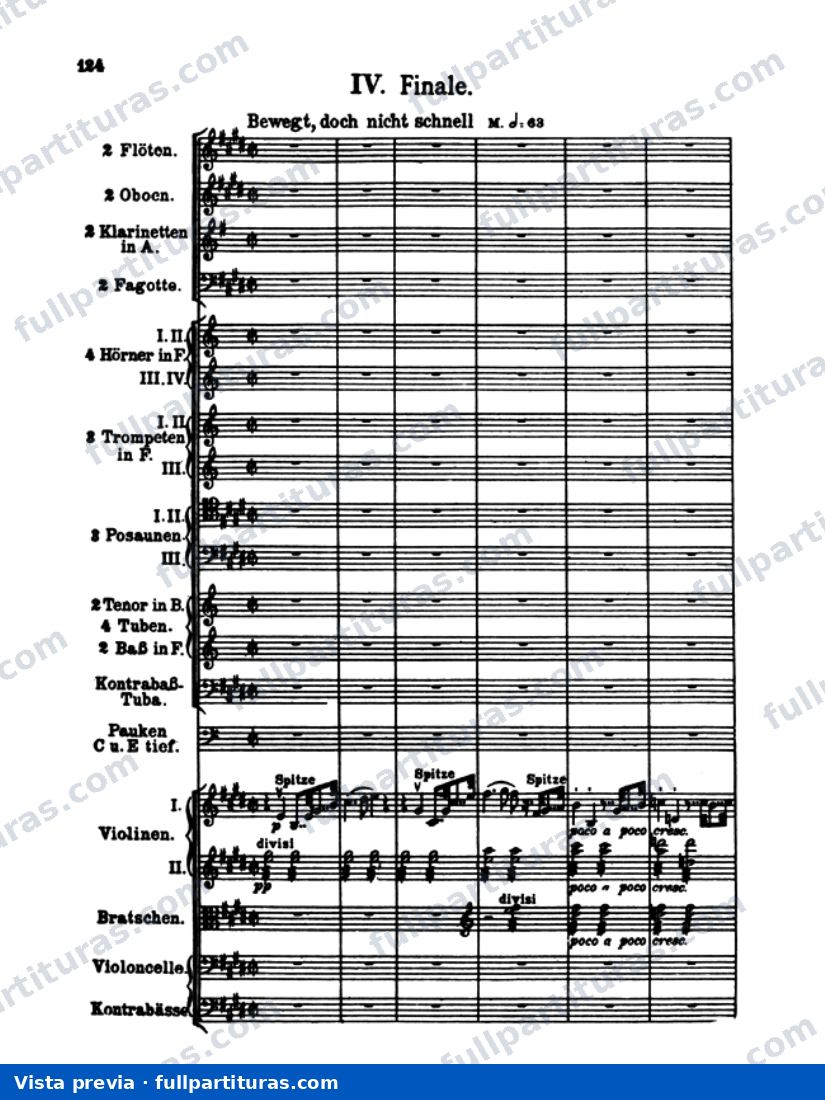 Sinfonía No. 7 en E Major: Movimiento IV - Finale — preview