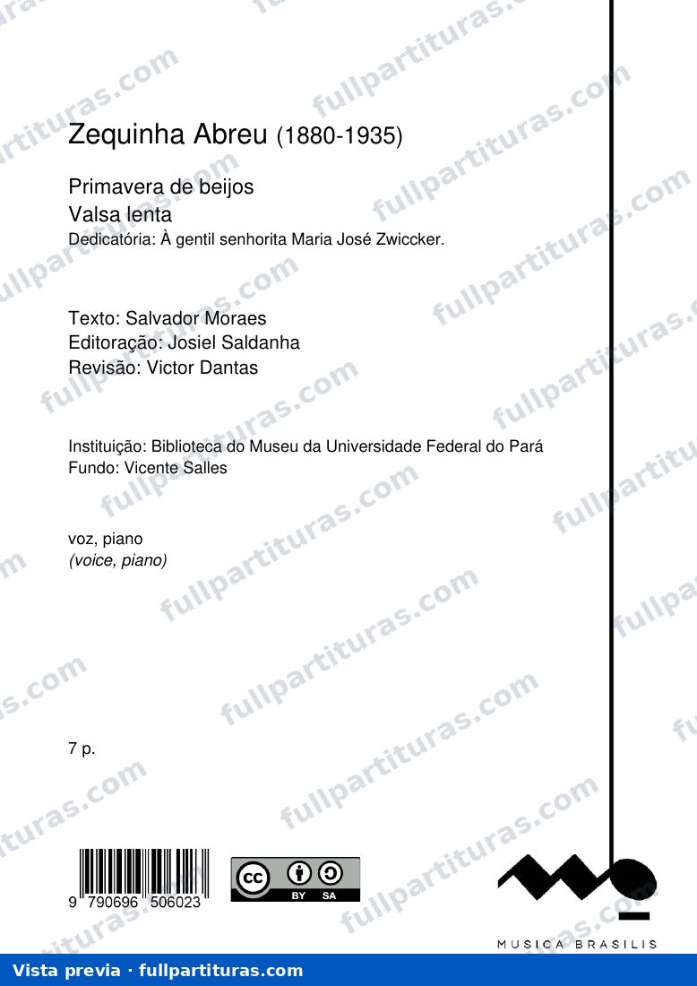 Primavera de beijos — preview