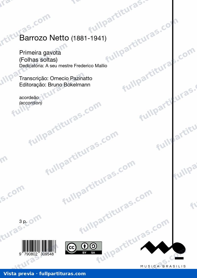 Primeira gavota — preview