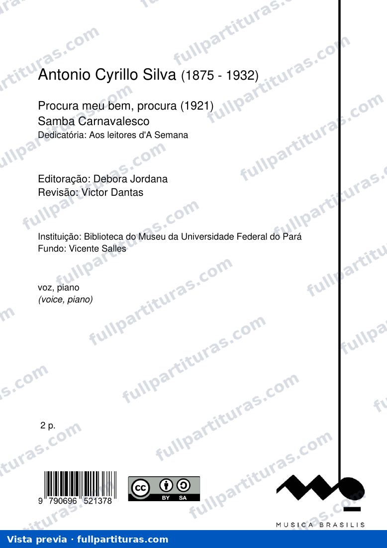 Procura meu bem, procura — preview
