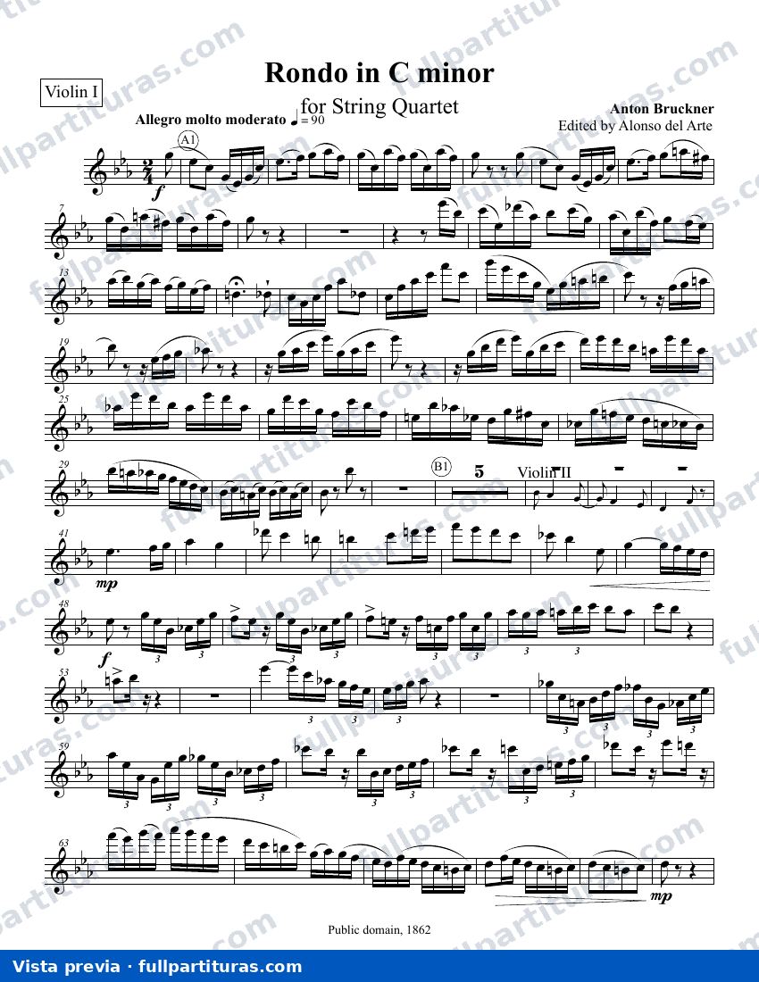 Violín 1 — preview