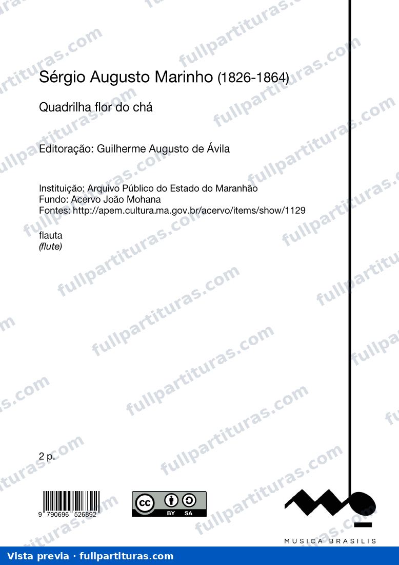 Quadrilha flor do chá — preview