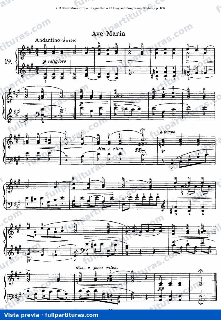 19 Ave Maria — preview