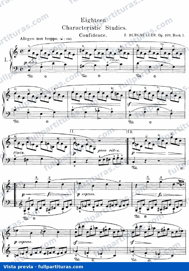 18 Estudios Característicos Op. 109 — preview