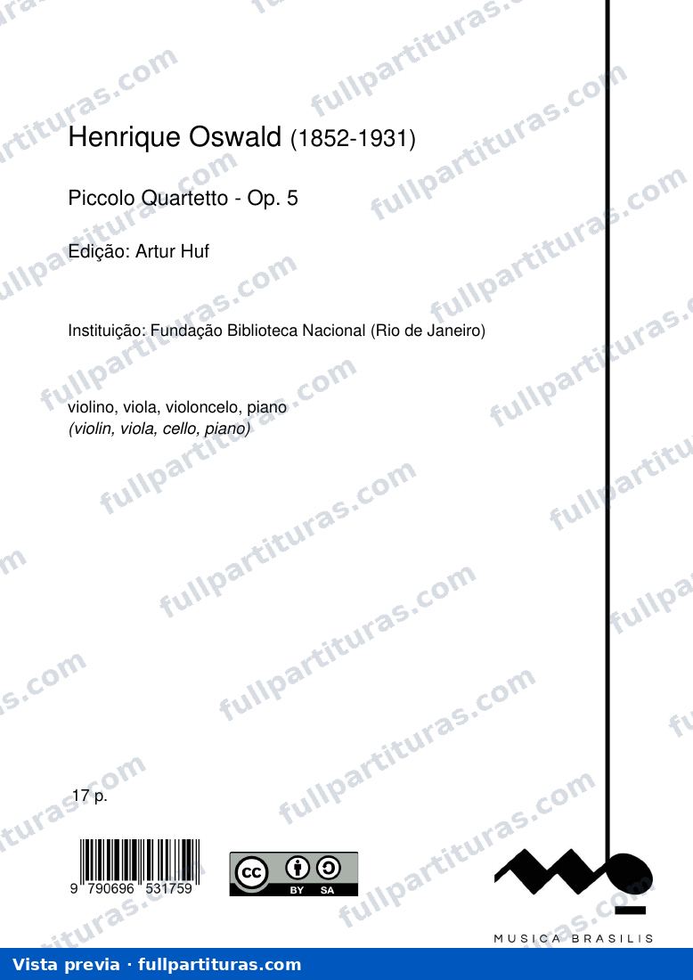 Quarteto Op 5 — preview