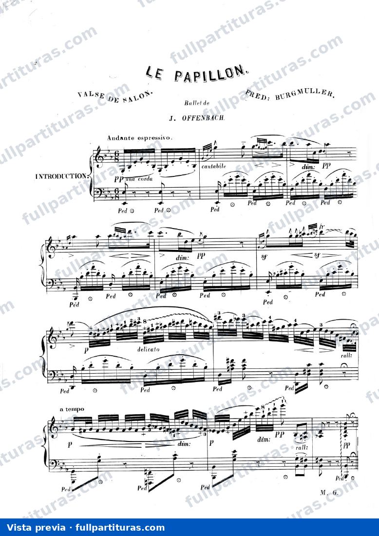 Valse De Salon - Papillon — preview