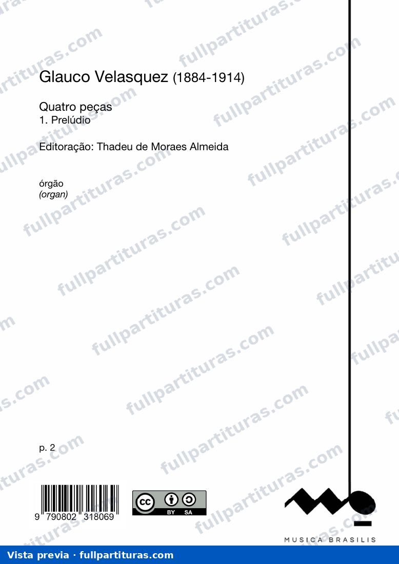 Quatro peças - Preludio — preview