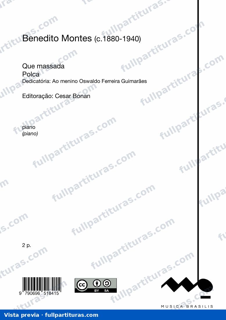 Que massada — preview