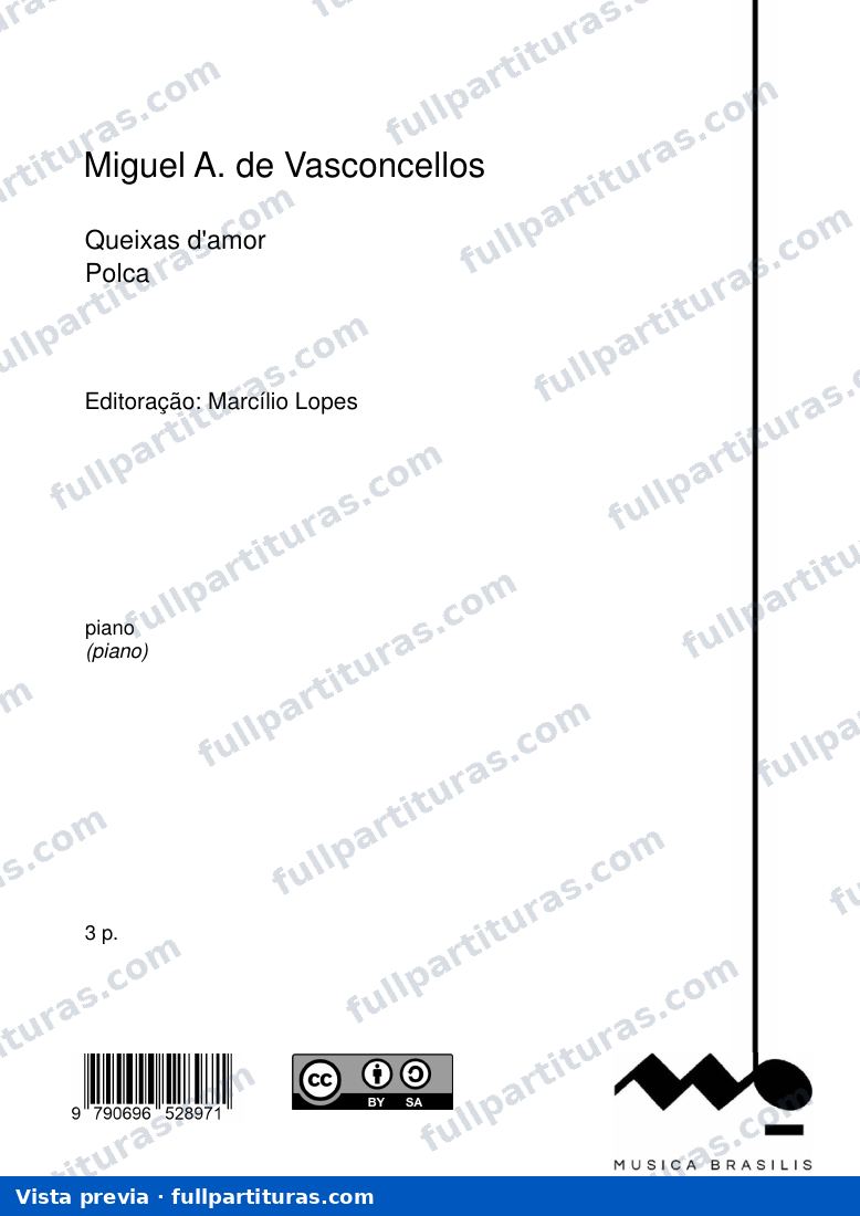 Queixas d'amor — preview