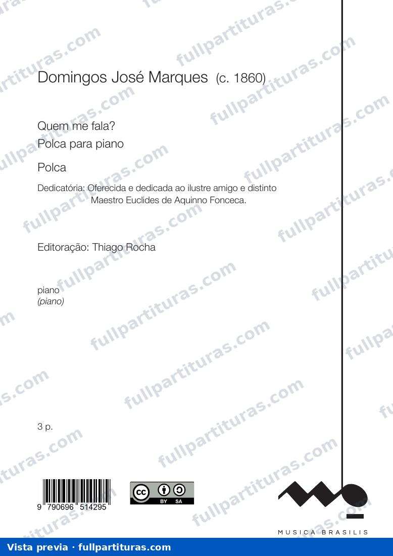 Quem me fala? — preview