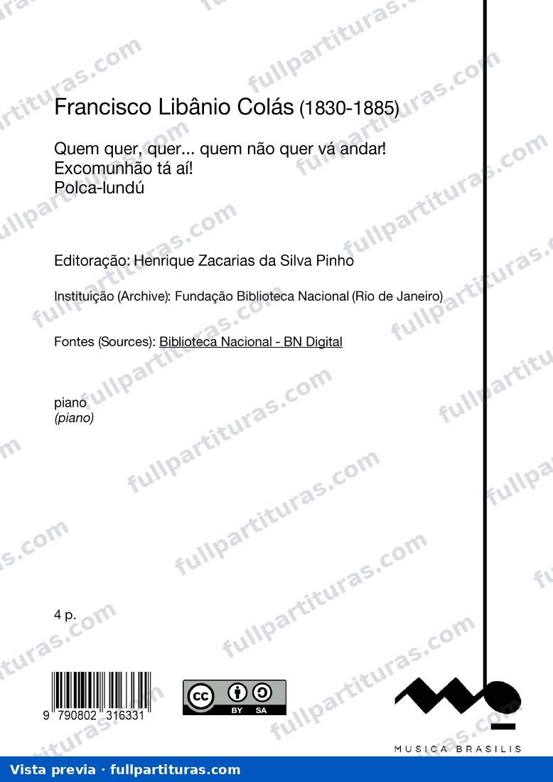 Quem quer, quer... Quem não quer vá andar — vista previa