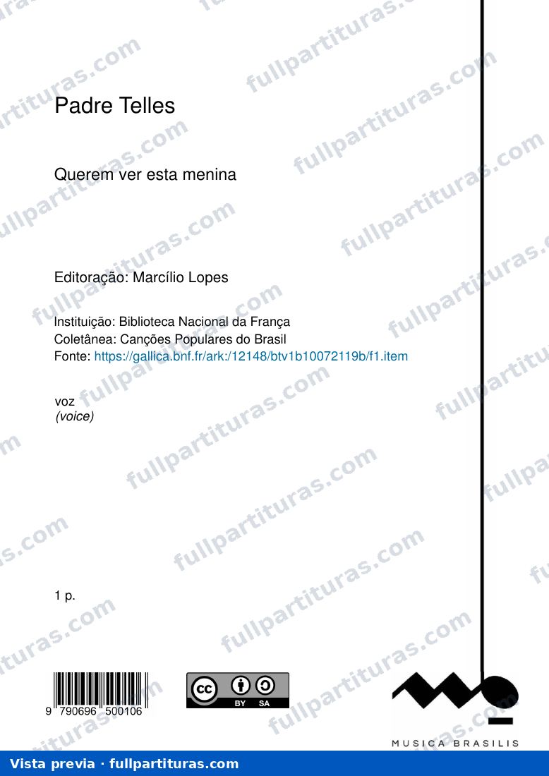 Querem ver esta menina — preview