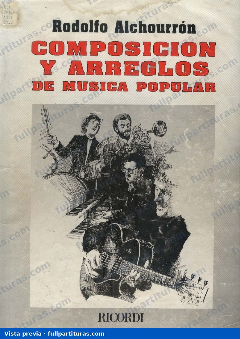 Composición y arreglos de música popular — preview