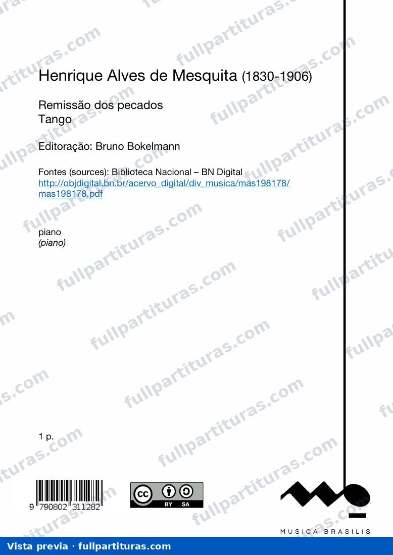 Remissão dos pecados — preview